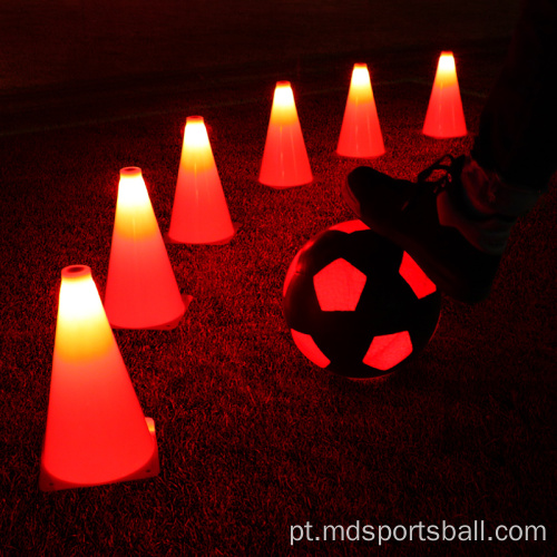 Bola de futebol LED LED Glow Two Led de alta qualidade